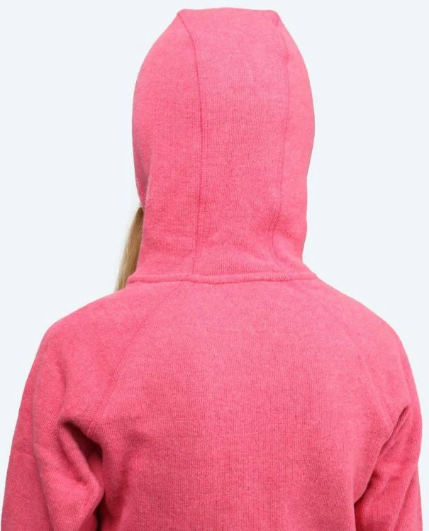 Jakna ženska hibridna, kombinacija flisa in volne Salewa, barvna mešanica