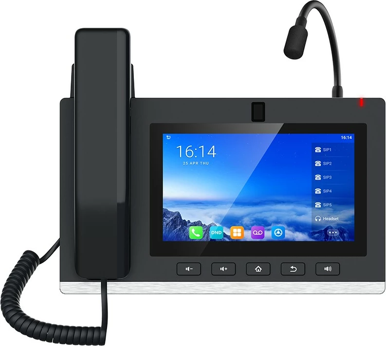 VoIP telefon, 7" zaslon na dotik, Bluetooth 5.0, Fanvil A308i
