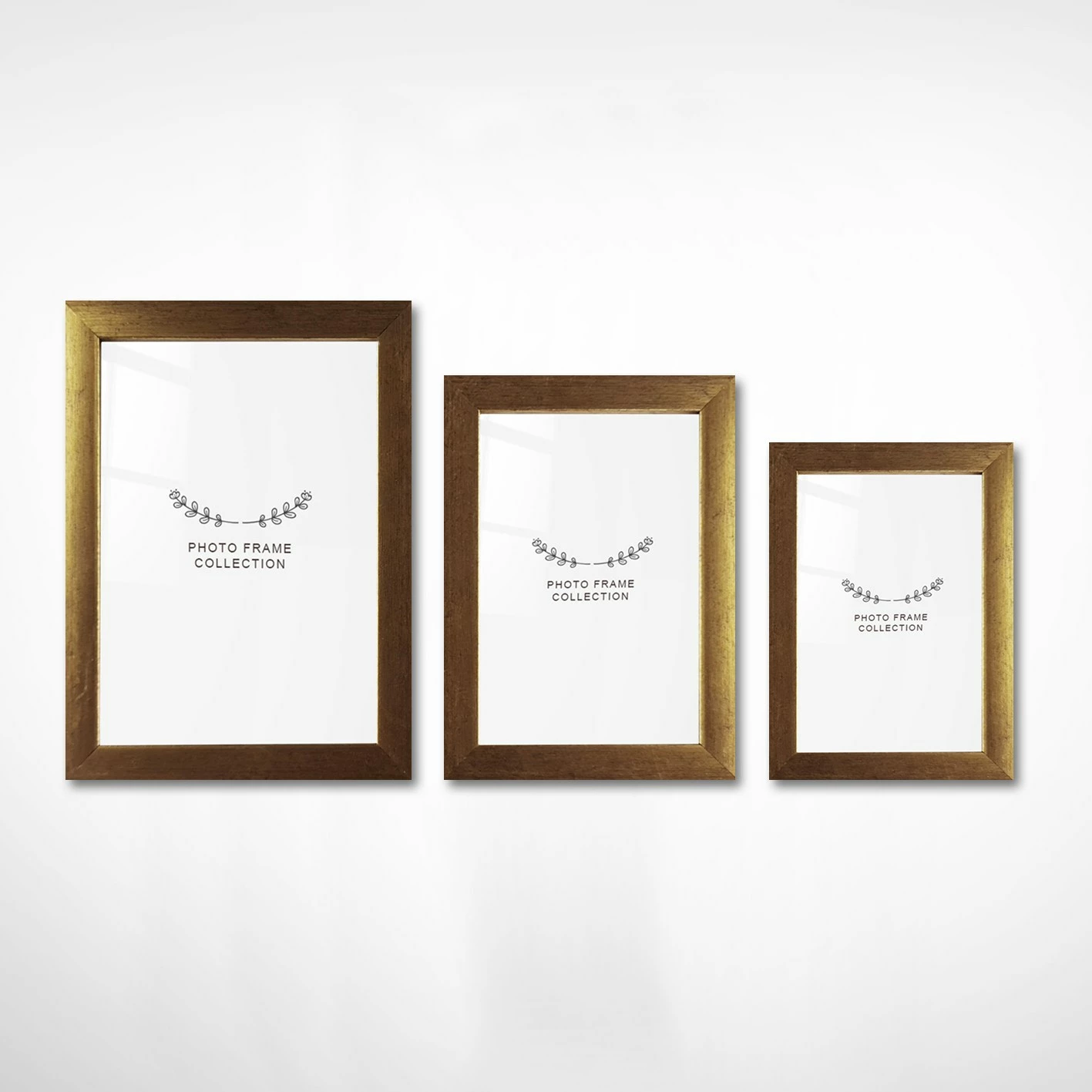 Set okvirjev za fotografije (3 kosi), naravna barva, Evila Originals, 3NFC1014