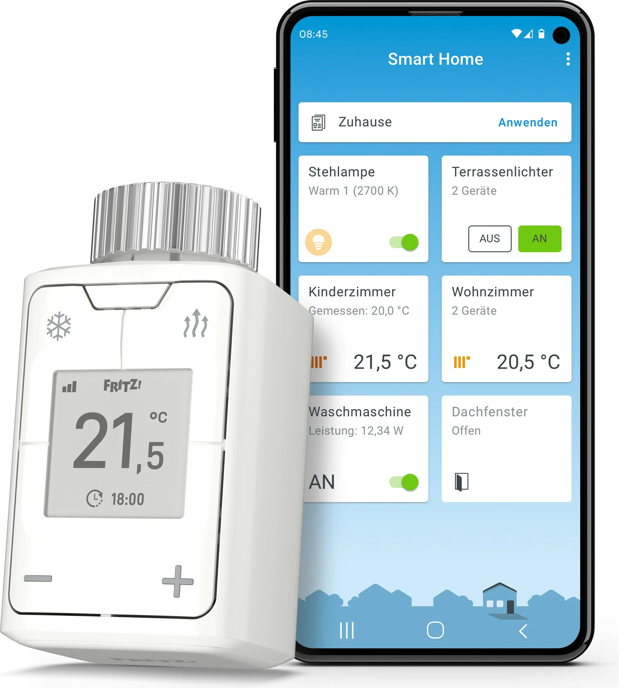 Pametni termostat FRITZ!DECT 302, bel