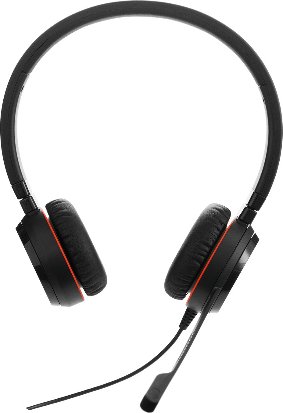 Slušalke za pisarno Jabra Evolve 20SE UC Stereo, ožičene, črne