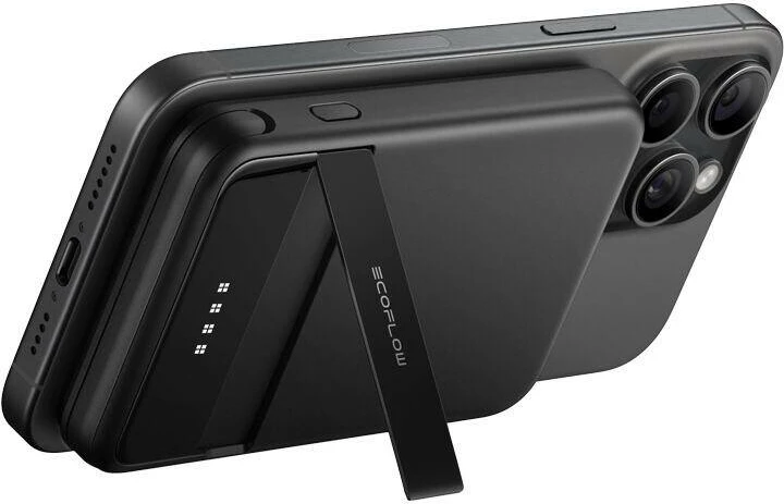 Prenosna polnilna baterija EcoFlow RAPID 5000mAh, brezžično, črna