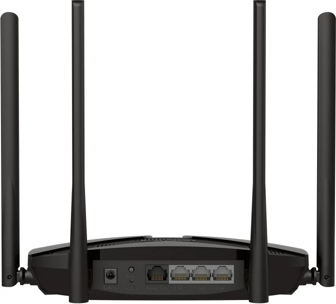 Ruter 3G/4G, 4 LAN porte, NanoSIM Mercusys MB235-4G, črn