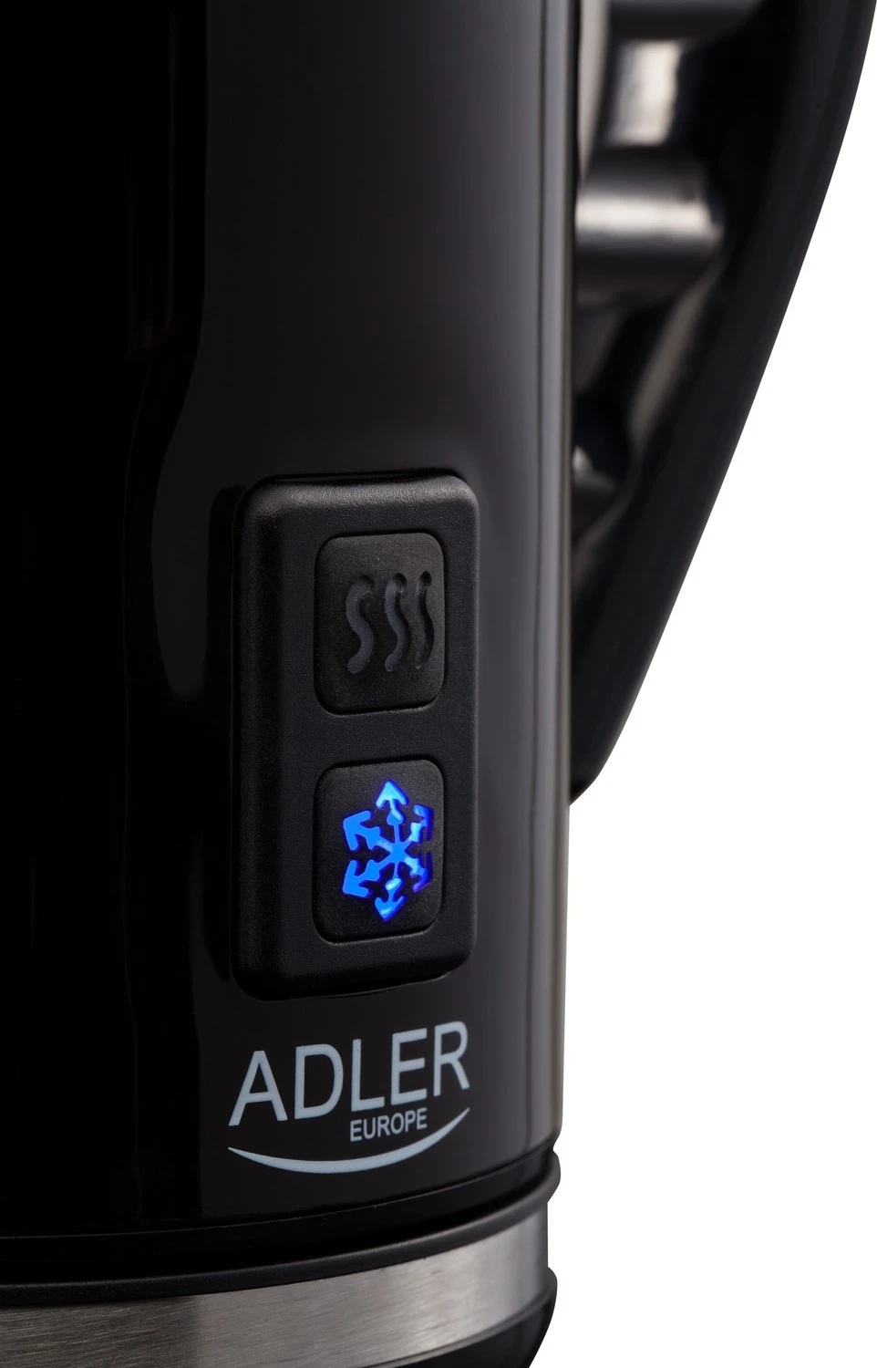 Električni penilnik za mleko Adler AD 4478, 115 ml, črn