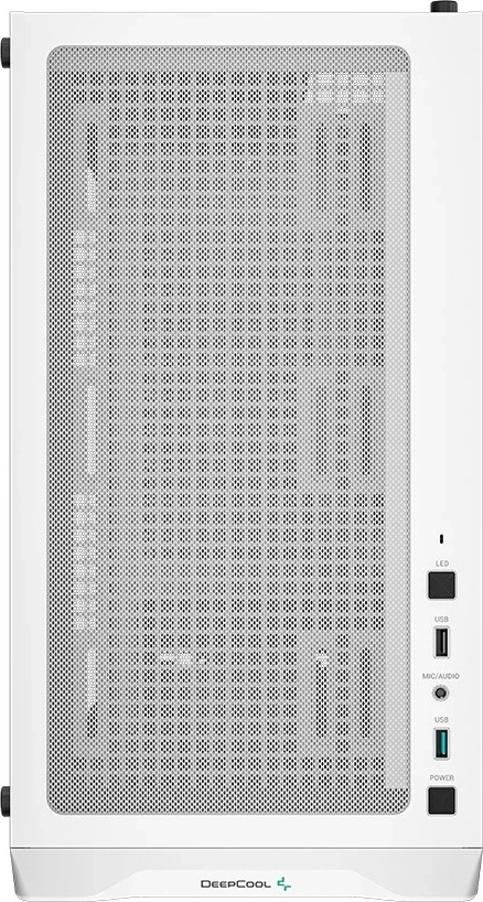 Mini Tower z ARGB osvetlitvijo DEEPCOOL CC360 WH, bela