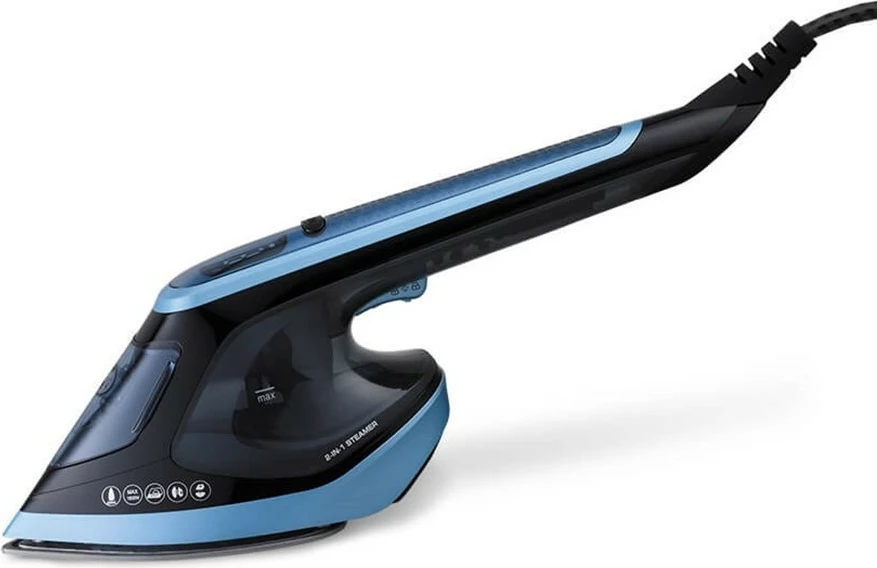 Parni likalnik in parni aparat Feel-Maestro MR-315C, 1800 W, črno/moder