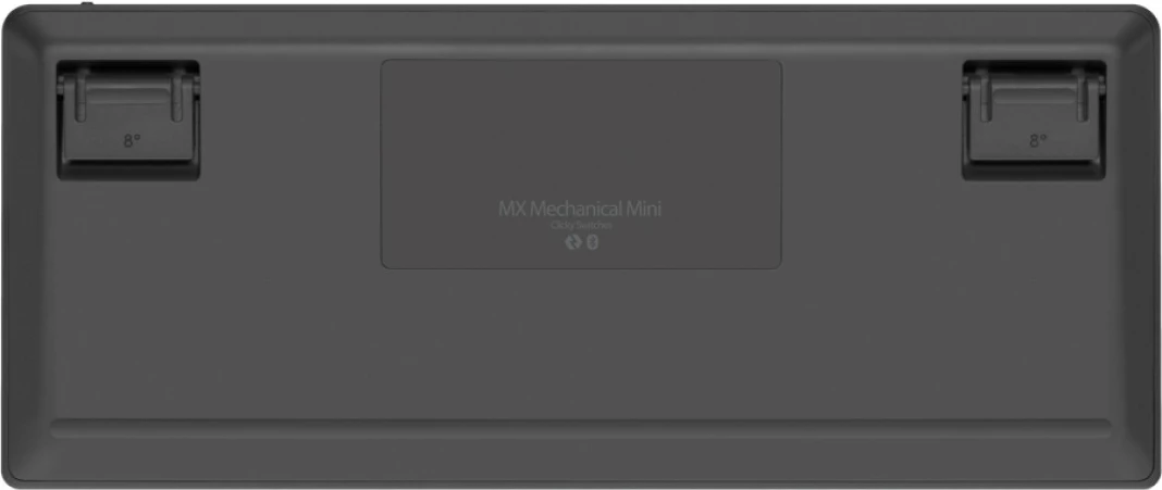 Mekančna mini tipkovnica, Logitech MX Mechanical Mini, brezžična, grafit