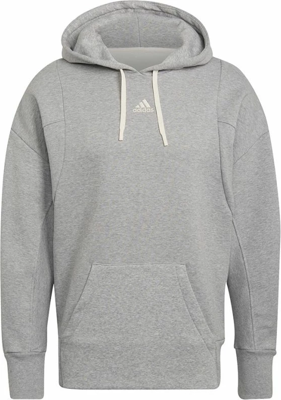 Duks s kapuco adidas, siv