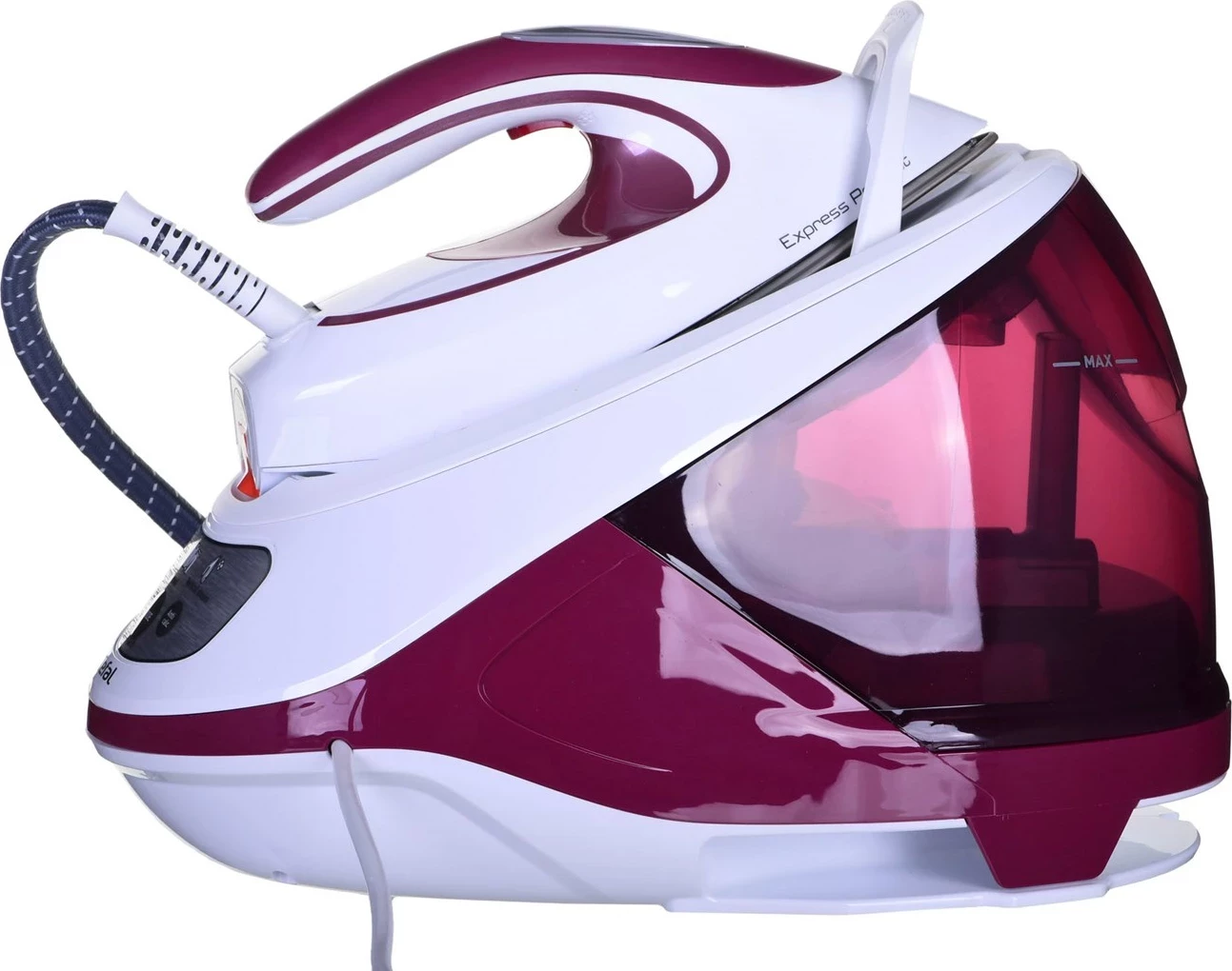Stacija za likanje z vrhom pare, Tefal SV9201E0, 2800 W, 1,8 L, Durilium AirGlide Autoclean, bela/vijolična