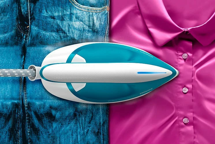 Likalnik s parnim generatorjem Philips GC7920/20, 2400 W, Azure