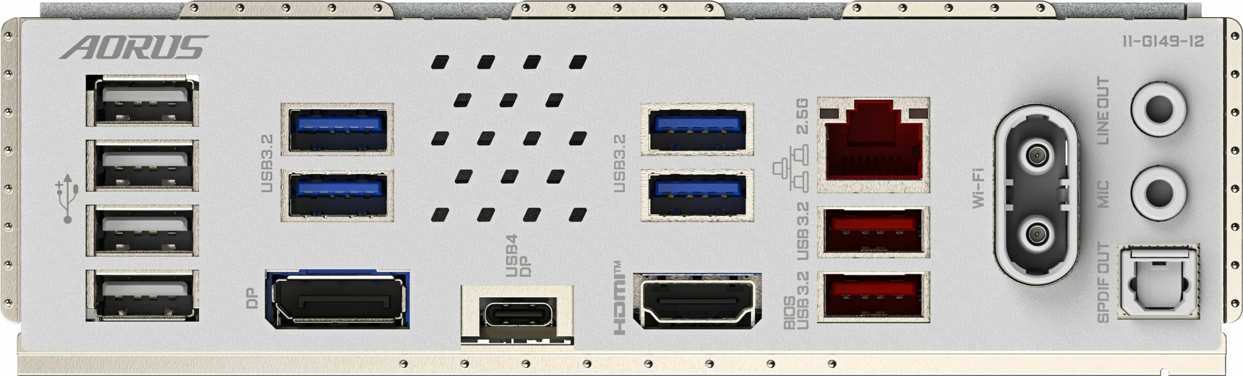 Grafična kartica Gigabyte B860M A ELT WF6E ICE, 32 GB, bela