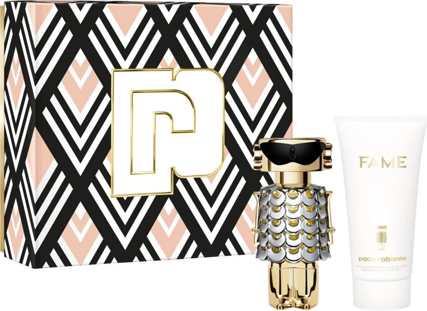 Set Eau de Parfum za ženske Fame, Paco Rabanne, 50 ml + 75 ml