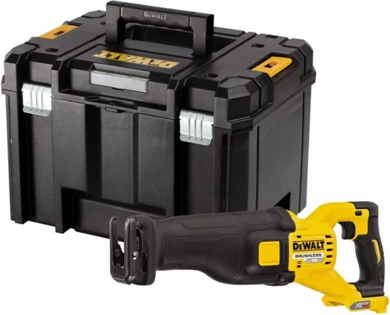 Recipročna žaga FlexVolt 54V DeWalt DCS389NT, črna, rumena