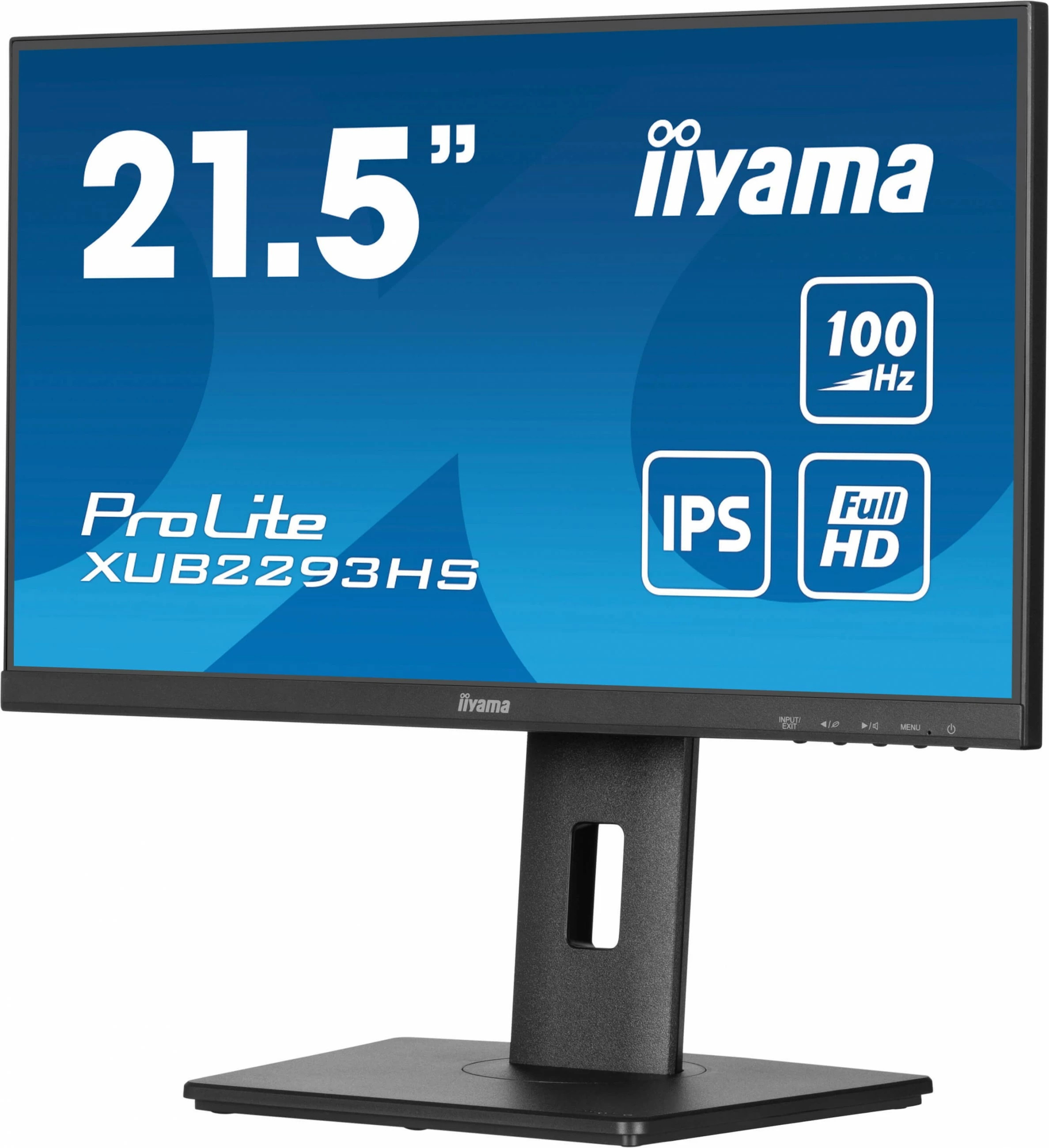 21,5" zaslon Full HD IPS, iiyama ProLite XUB2293HS-B6, črn