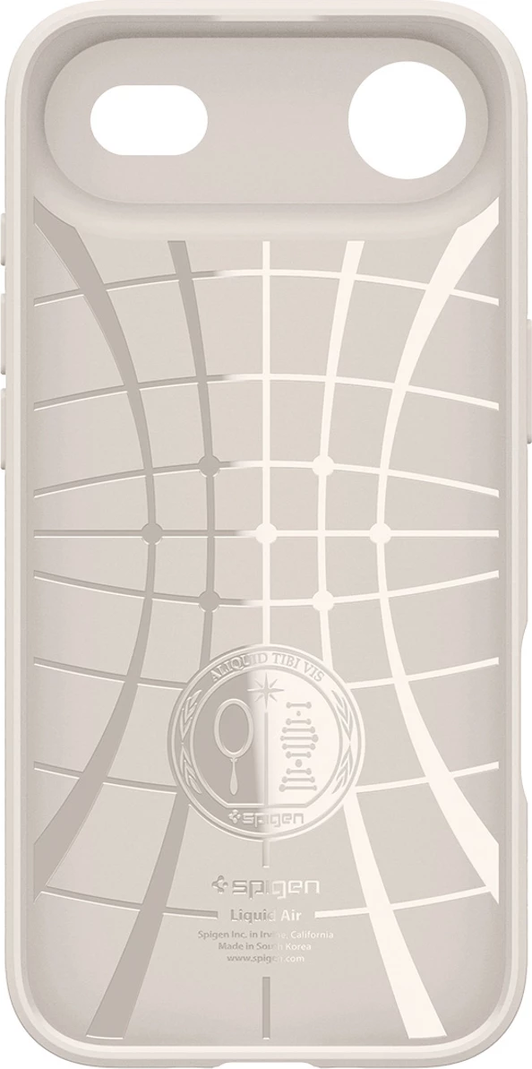 Ovitek za telefon Liquid Air za iPhone 17 Air, Spigen, Titanic