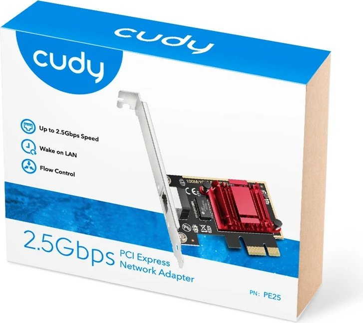 Omrežna kartica, Cudy PE25, PCI Express, Ethernet 2,5Gbps