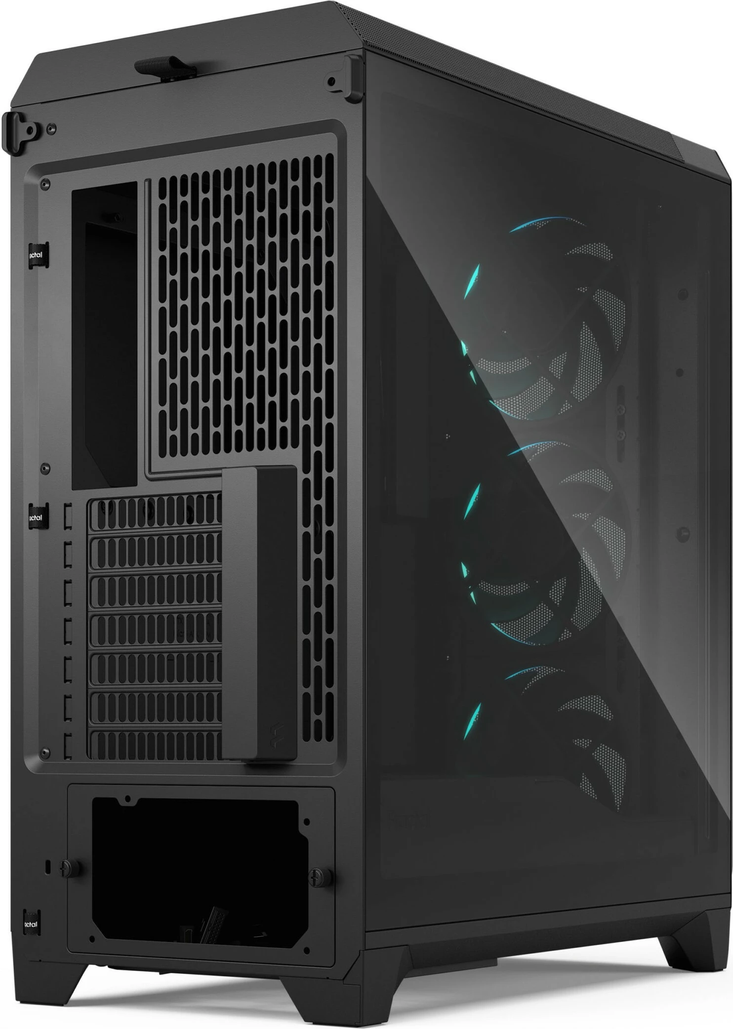 Računalniško ohišje Fractal Design Meshify 3, RGB, kaljeno steklo, črno