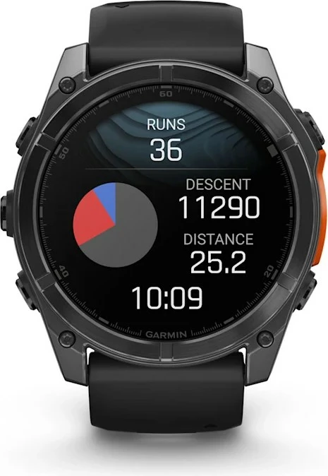 Pametna ura Garmin Fenix 8, 32GB, AMOLED, GPS, črna