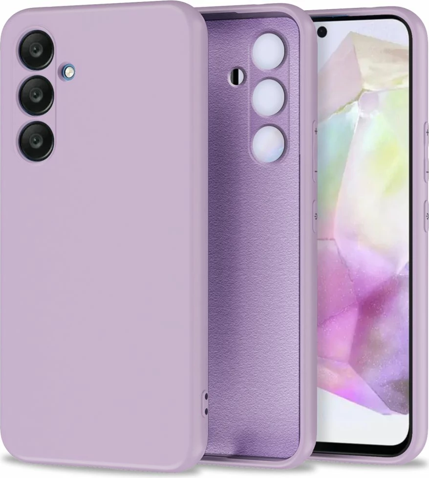 Ovitek Tech-Protect Icon za Samsung Galaxy A35 5G, vijoličen