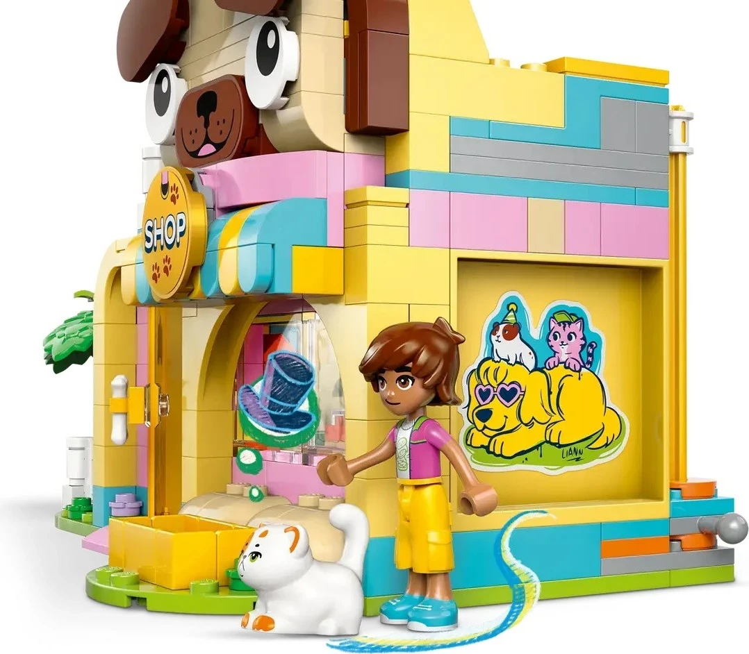 Trgovina z dodatki za hišne ljubljenčke LEGO Friends 42650