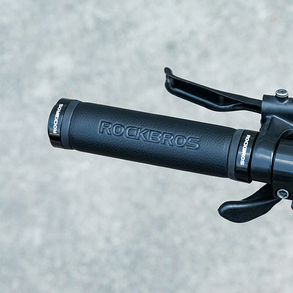 Ročaji krmila iz mikrovlaken, Rockbros 40210003001, črni