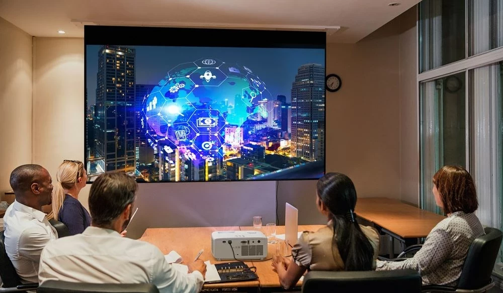 Projektor Optoma ZH450, 4500 ANSI lumenov, DLP, 1080p, bel