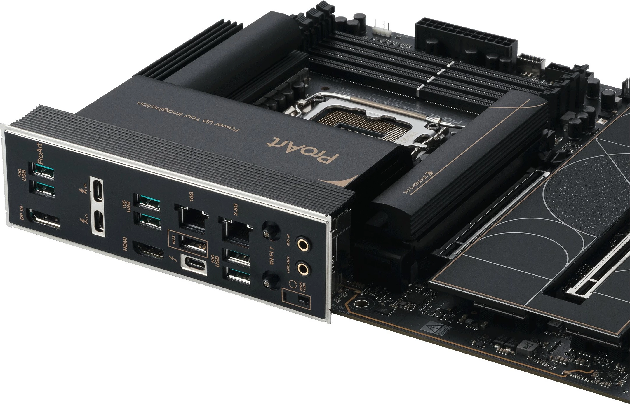 Matična plošča PROART Z890-CREATOR WIFI, ASUS, Intel LGA 1851, DDR5 192 GB, črna