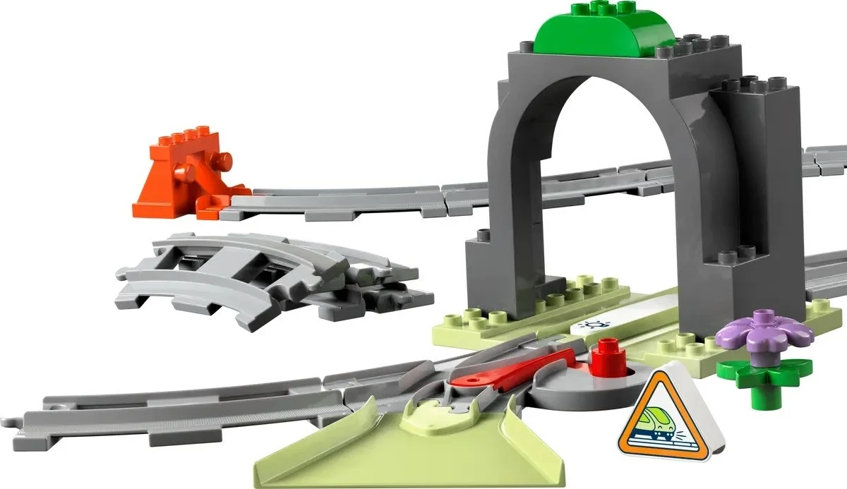Tunel in tračnice — LEGO DUPLO 10425, 20 kosov