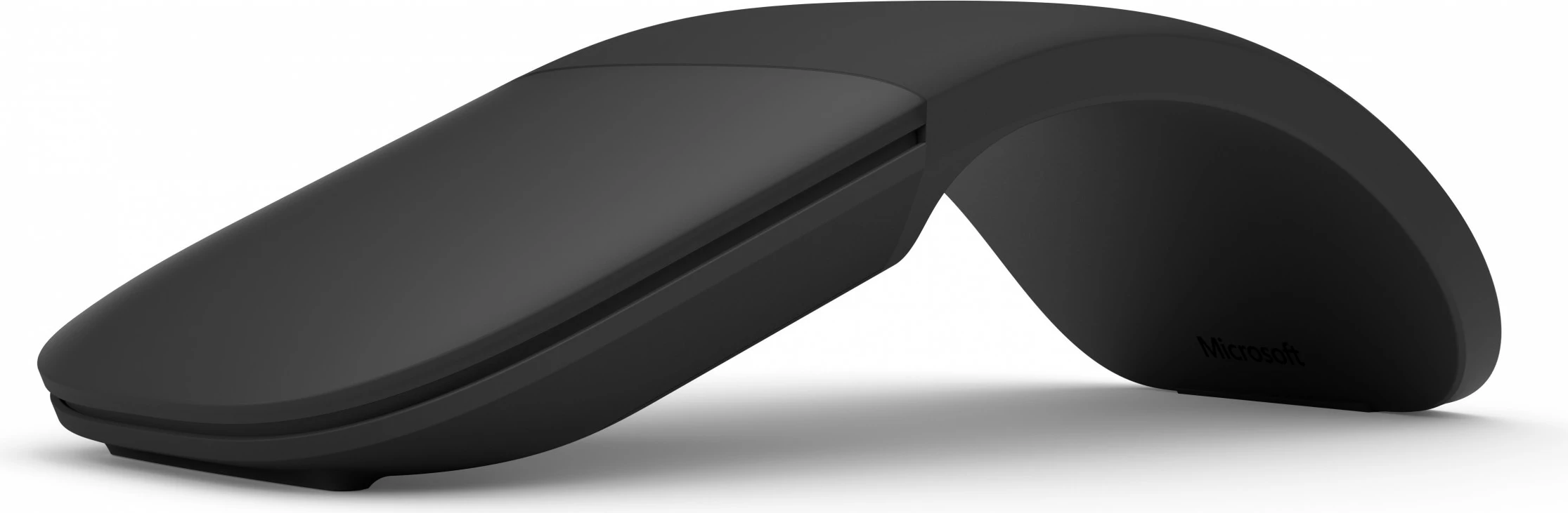 Ambidextrous miška Microsoft Surface Arc, BlueTrack, Bluetooth, 1800 DPI, črna