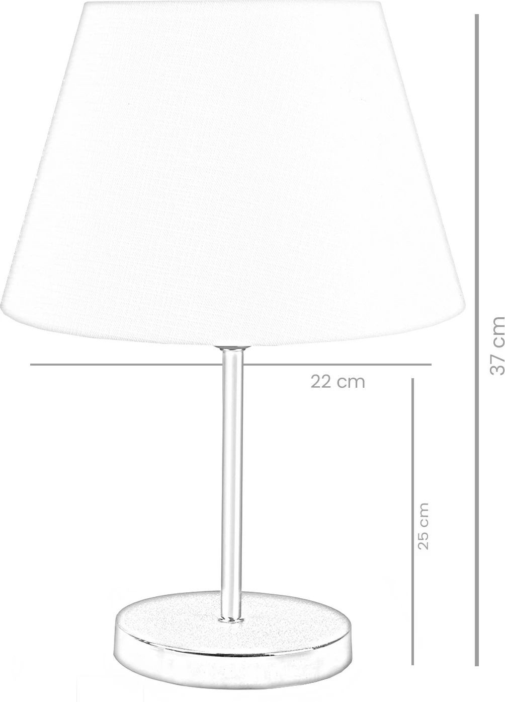 Set namiznih svetilk (2 kosa), Opviq AYD - 2336, krem