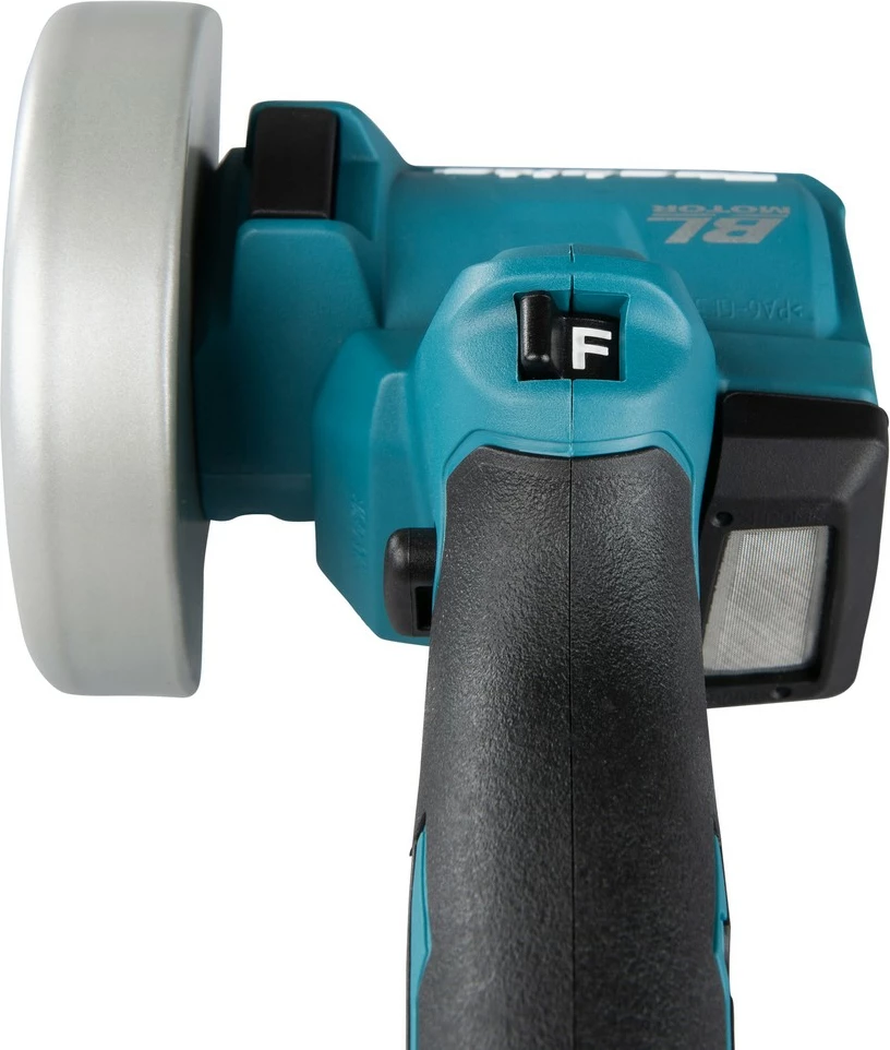 Prenosna brezžična kotna brusilka, Makita DMC300Z, 18V, 5Ah, Li-Ion, črno/modra