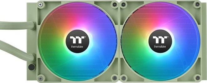 Vodno hlajenje Thermaltake TH280 V2 ARGB, 280 mm, Matcha zelena