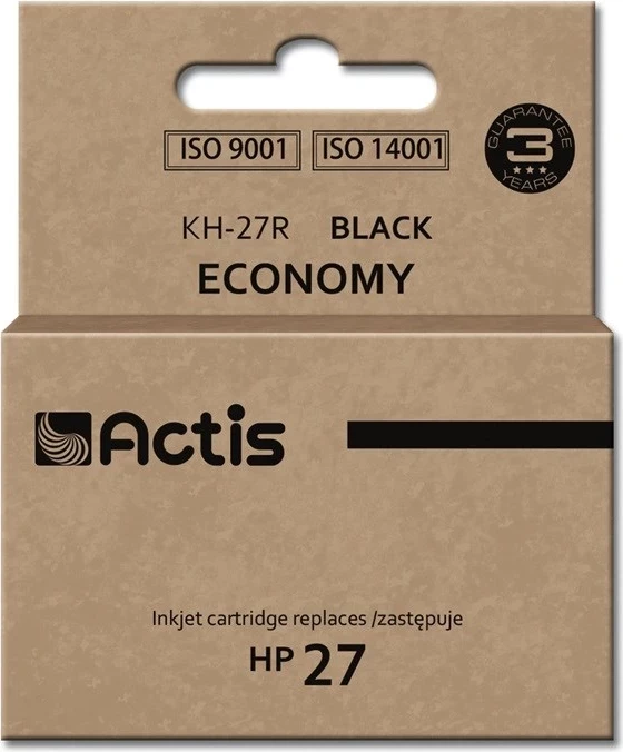 Zamenjalna črnila Actis KH-27R za HP 27 C8727A, 20 ml, črno
