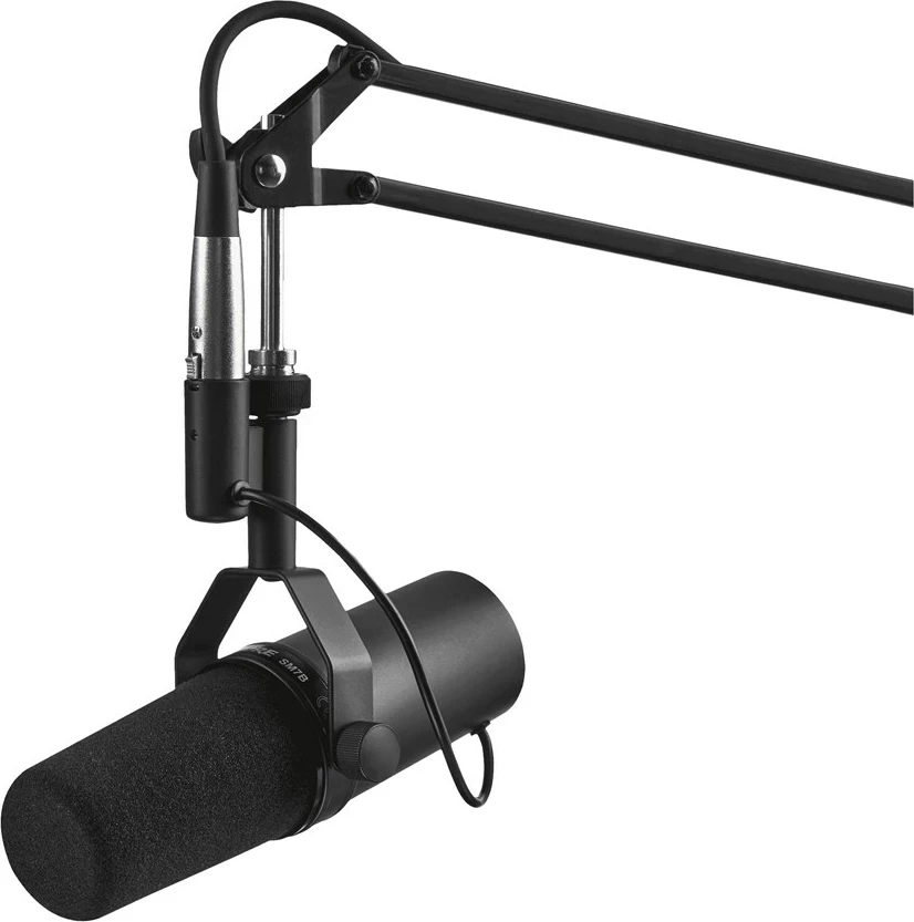 Mikrofon studijski Shure SM7B, 50-20000 Hz, črn