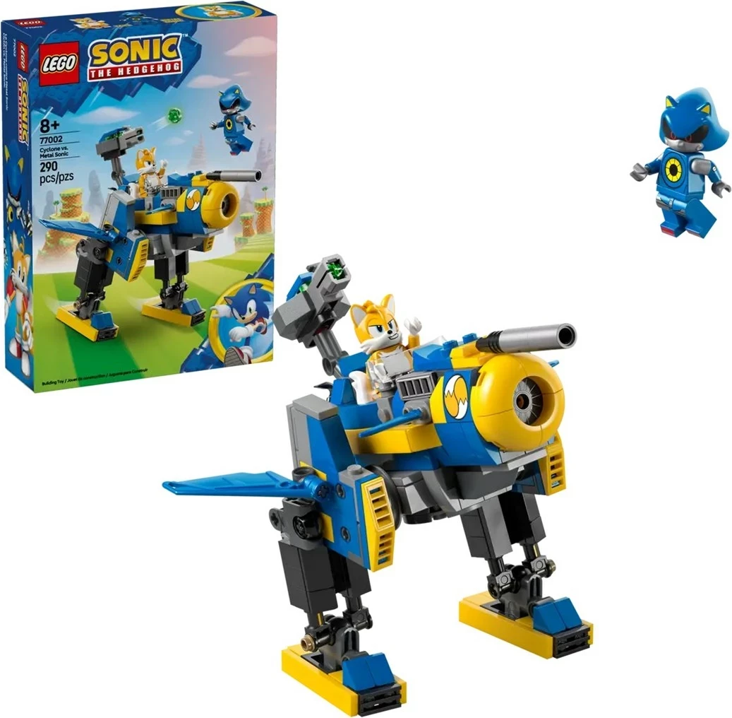 Igralni komplet Cyclone proti Metal Sonic, LEGO Sonic the Hedgehog 77002