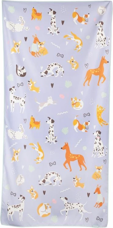 Hiter sušeč brisača za otroke Spokey KIDDY, moder