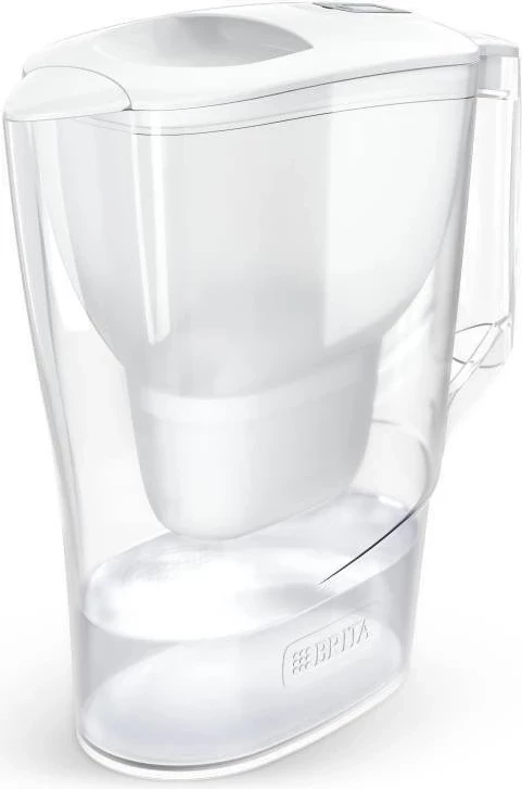 Filtrirni ibrik za vodo 2,4 L, z 2 filtroma MAXTRA, BRITA Aluna, bel