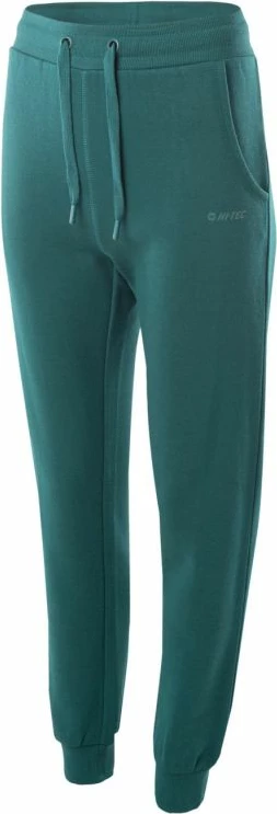 Dolge zelene hlače za ženske Hi-Tec