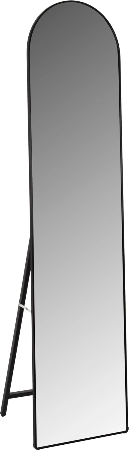 Talno stoječe ogledalo JOELY FH9578.01 aluminijast okvir v črni barvi 40x31x160Hcm