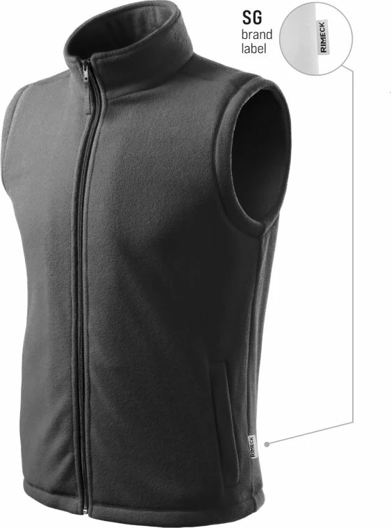 Uniseks flis jelek Rimeck, siv