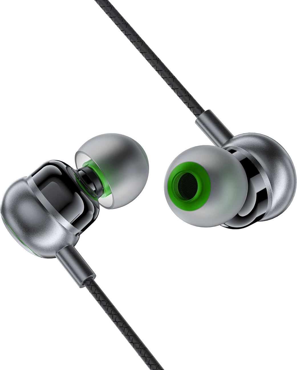 Žične slušalke Acefast L5, USB-C, 1,2 m, črne