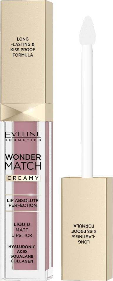 Tekoča mat šminka, Eveline Cosmetics Wonder Match 11A Sweet Pink, za ženske, 6,8 ml