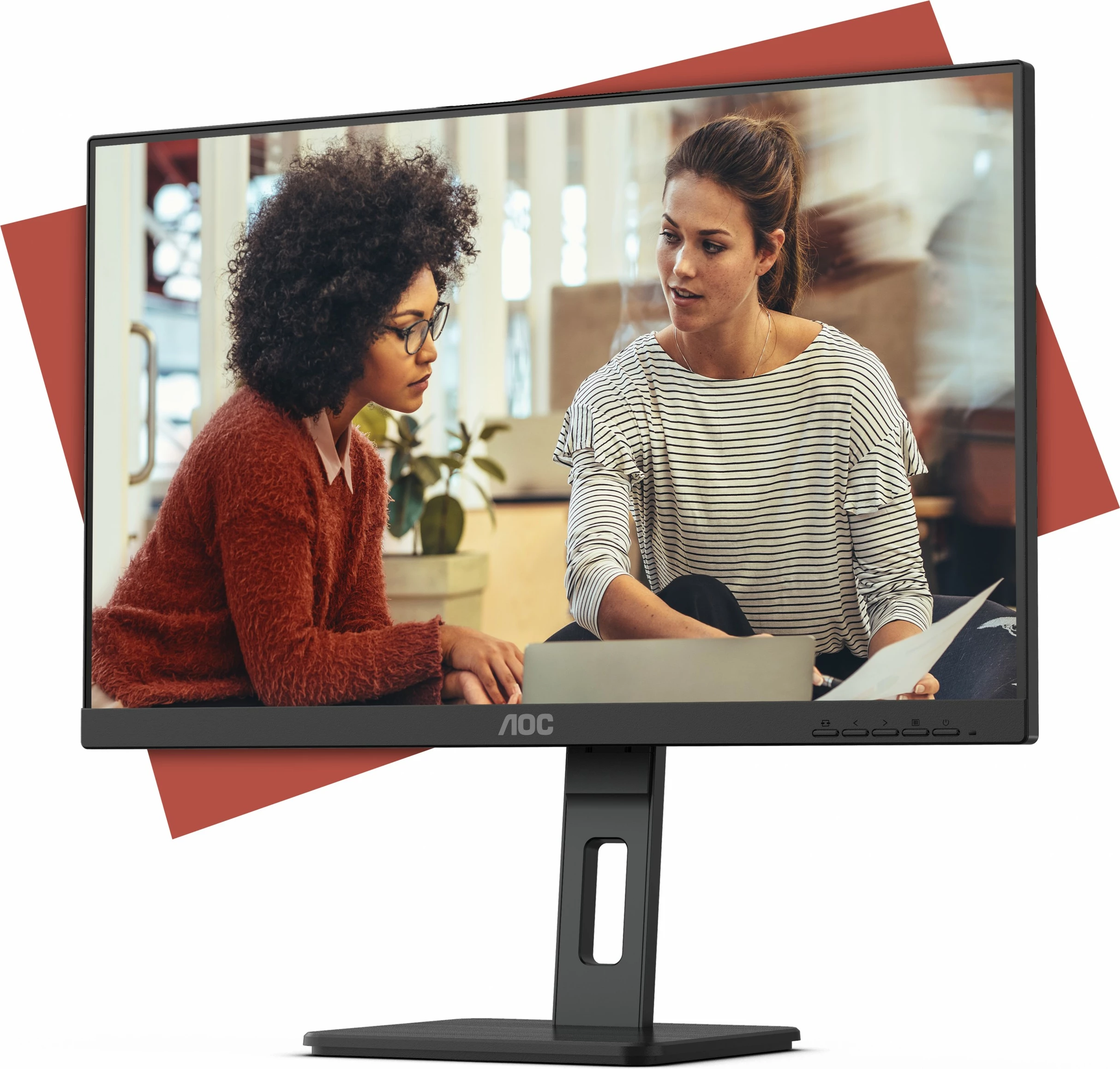 24-palčni monitor Full HD AOC E3 24E3QAF, 60,5 cm (23,8"), LCD, 4 ms, črn