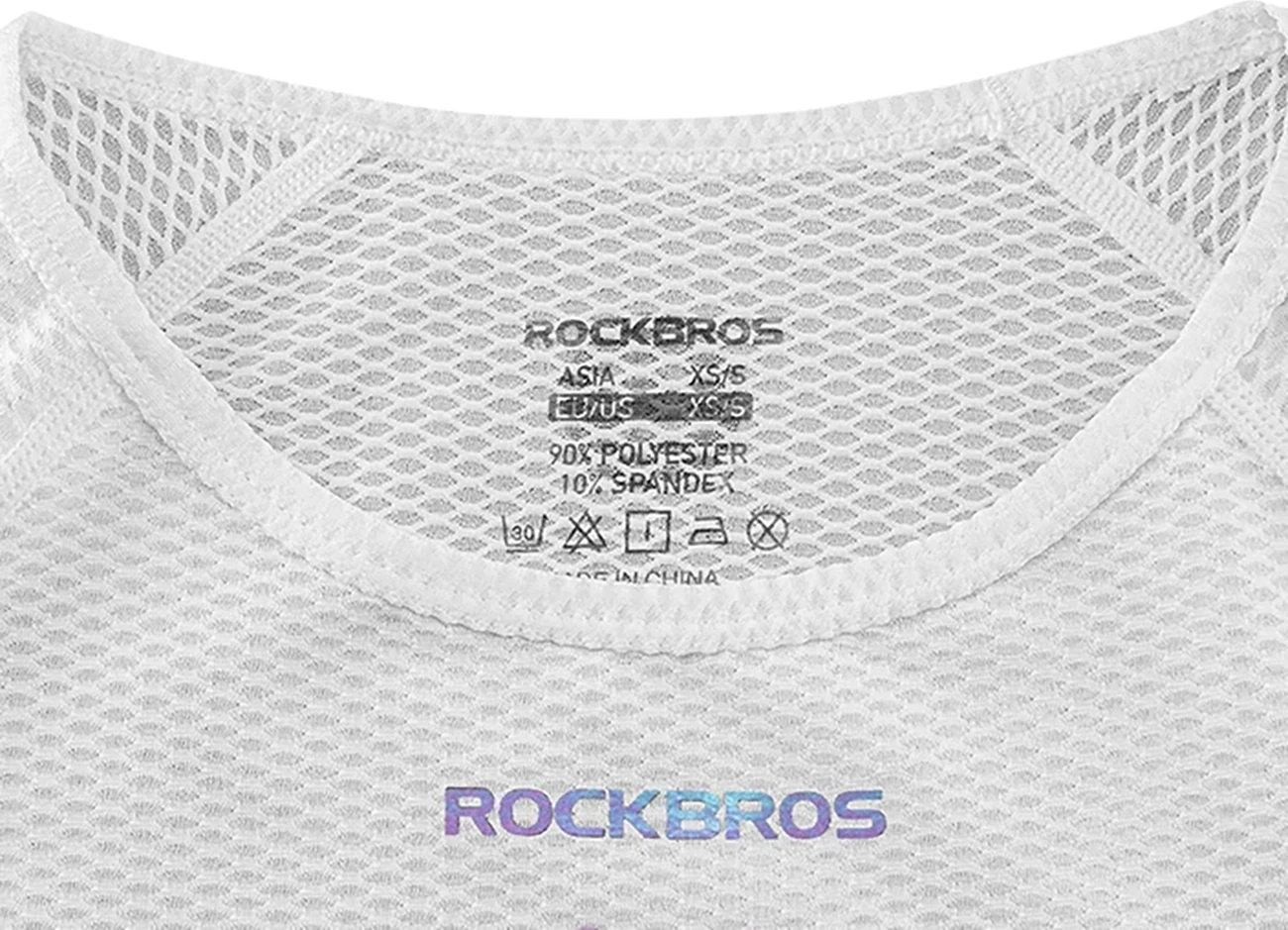 Kolesarski telovnik za ženske Rockbros YDBX001, XL/XXL, bel
