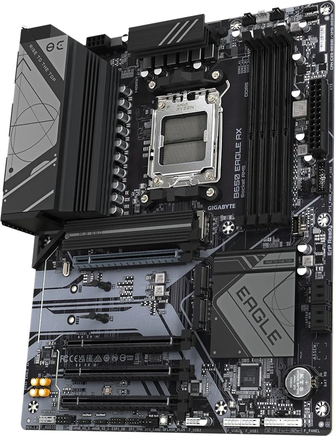 Matična plošča Gigabyte B650 EAGLE AX, podpira procesorje AMD Ryzen 7000