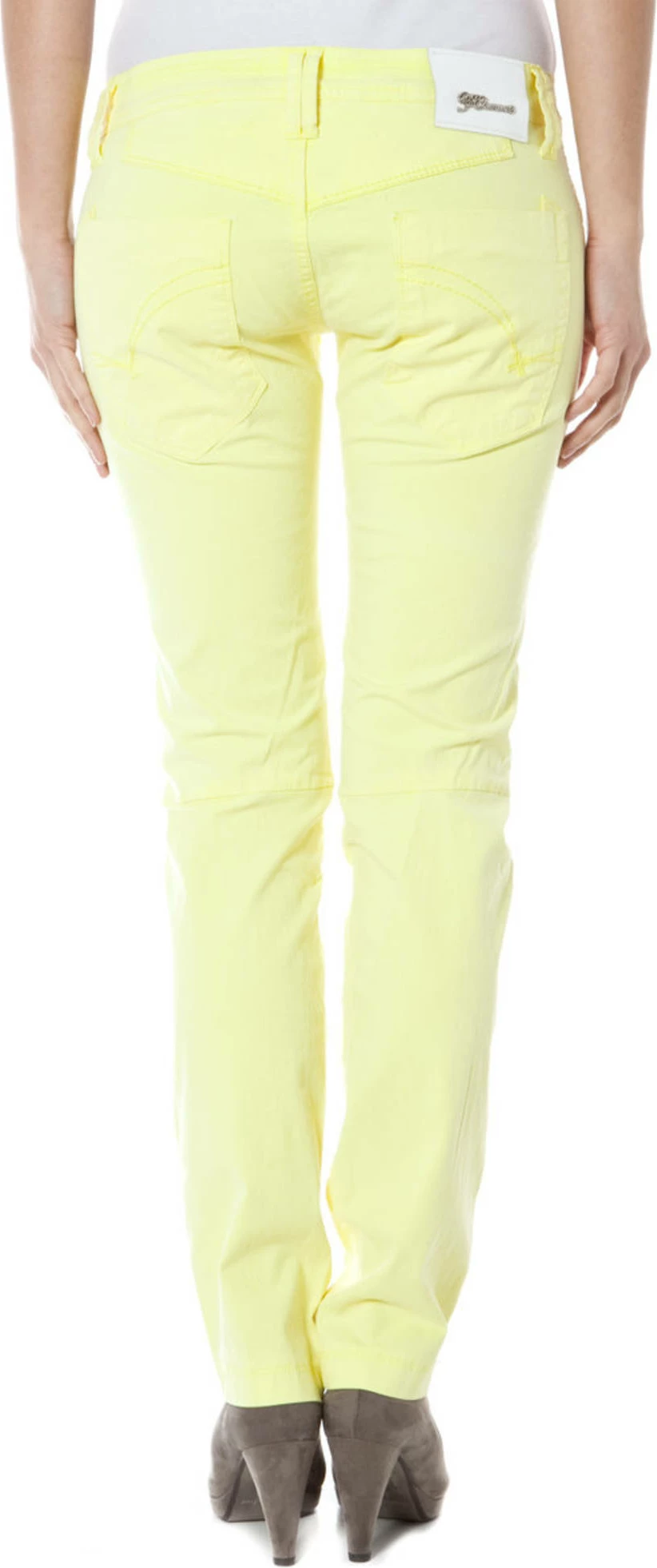 Hlače za ženske ZUELEMENTS, rumene