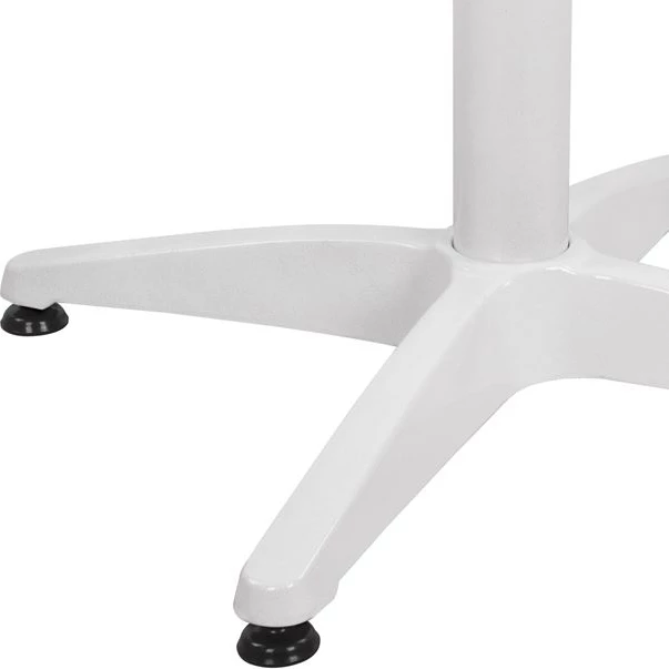 Aluminijasta osnova s 4 nogami 65x65x70 cm s križem 48x48 cm FH448.02 Bela