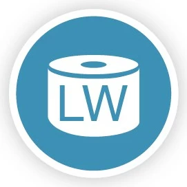 Velike etikete za povratni naslov, DYMO LabelWriter - 25 x 54 mm, bele, samolepilne, papir, permanentne, pravokotne