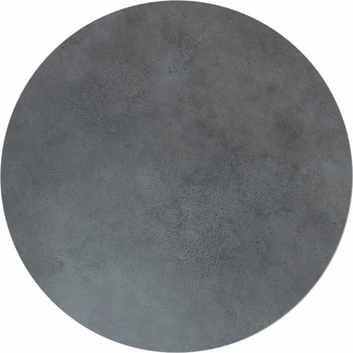 Namizna plošča barve cement, Sizzle Werzalit Φ70 cm, debelina 25 mm