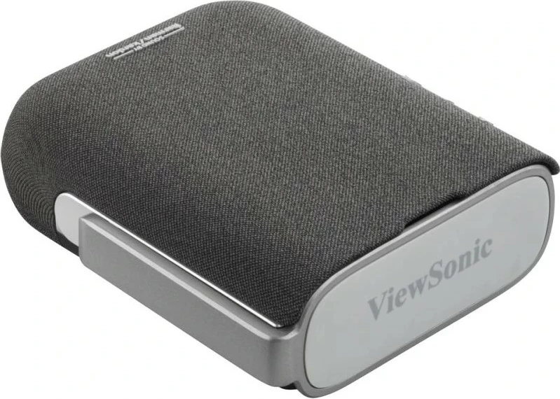 Portativni LED projektor Viewsonic M1S, WVGA, 16 GB, črn, srebrn